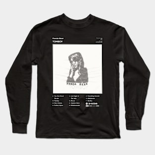 Panda Bear - Tomboy Tracklist Album Long Sleeve T-Shirt